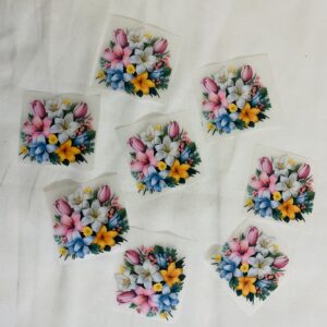 Mini Boky Flowers Pack Heat Transfer