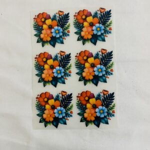 Mini Boky Flowers Pack Heat Transfer