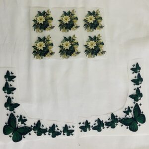 Flower Deal Heat Transfer Patch