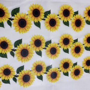 Sunflower Heat Transfer Patch