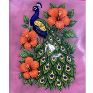 Beautiful Peacock Heat Transfer Sticker