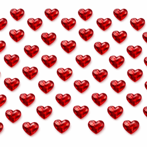 Mini Heart Deal Heat Transfer Patch