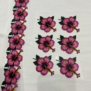 Flower Heat Transfer Patch