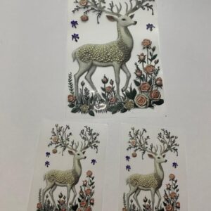 Deer Heat Transfer Patch
